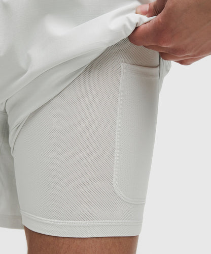 Lululemon Mile Maker Ripstop Lined Short 6"