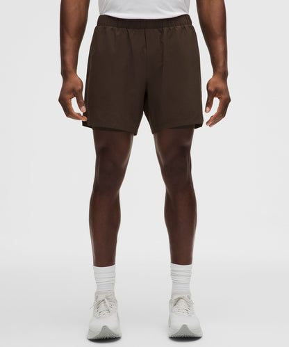 Lululemon Mile Maker Ripstop Lined Short 6"