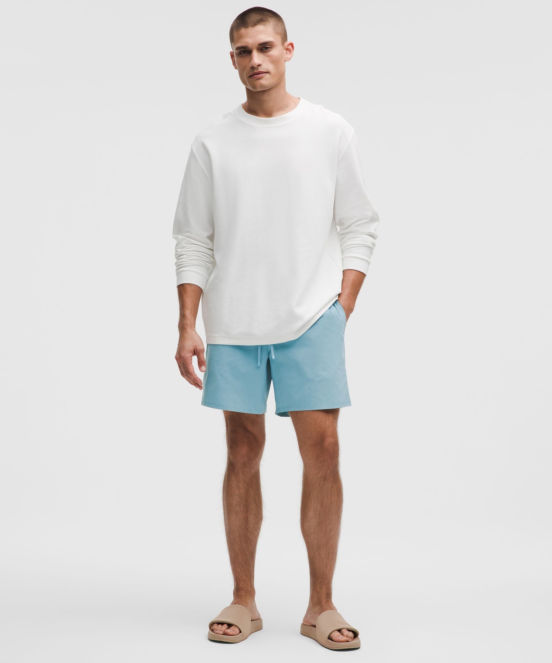 Lululemon Swim Short 7" *Lined Washed Blue