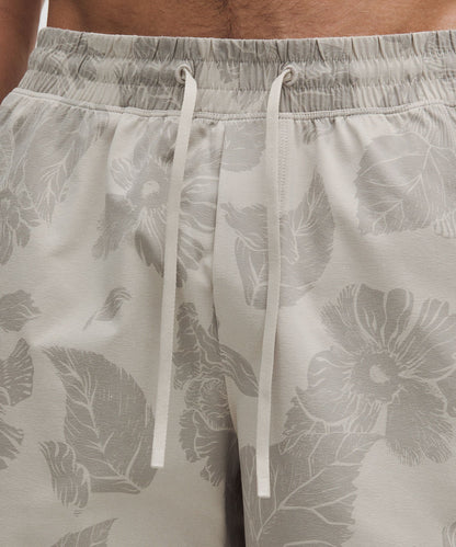 Lululemon Swim Short 7" *Lined Carved Flower Gray Multi