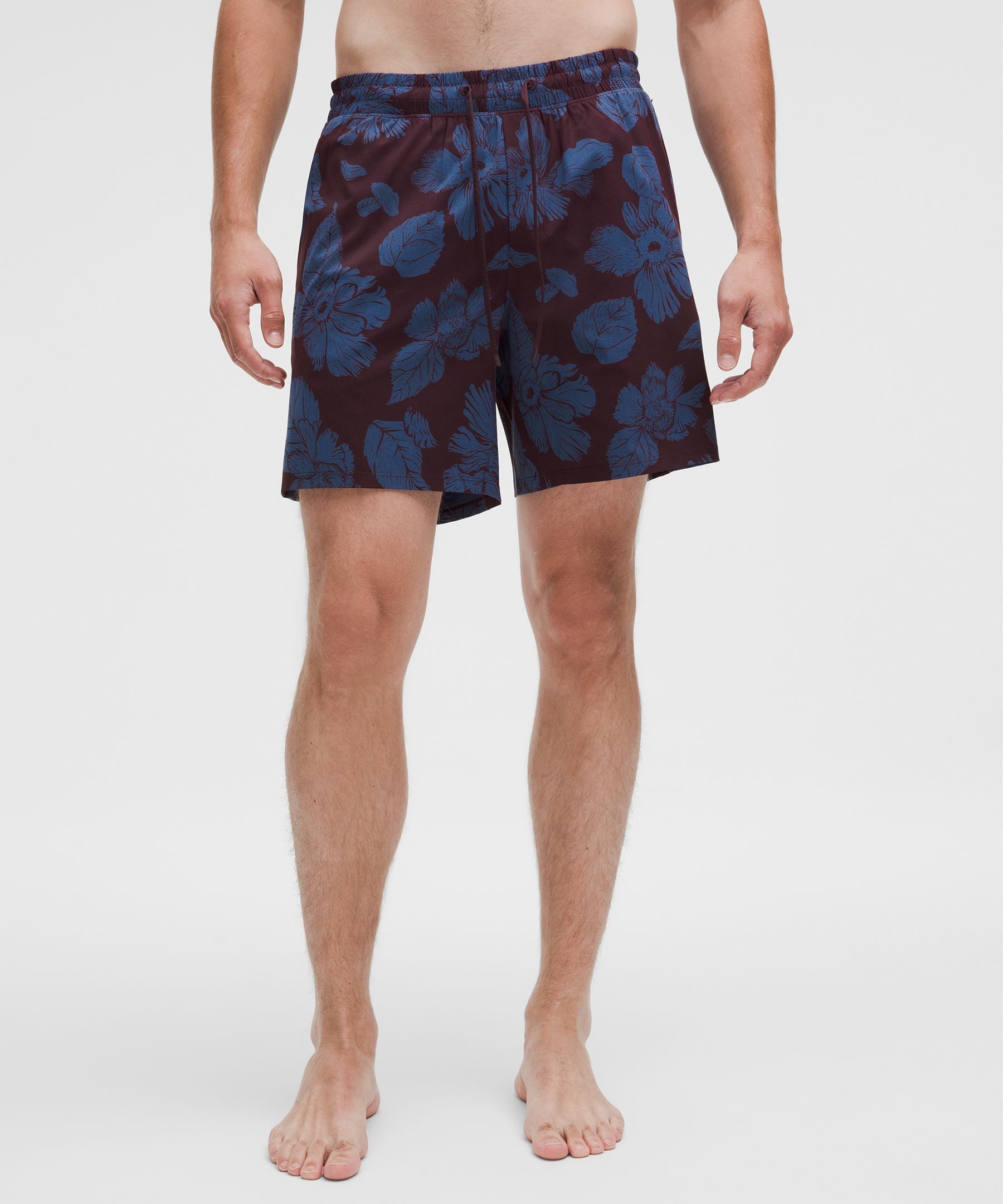 Lululemon Swim Short 7" *Lined Carved Flower Plum Multi