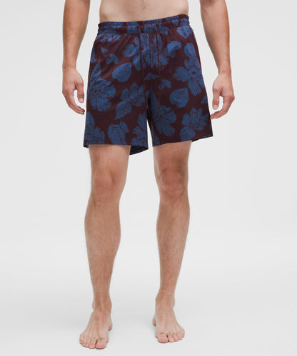 Lululemon Swim Short 7" *Lined Carved Flower Plum Multi