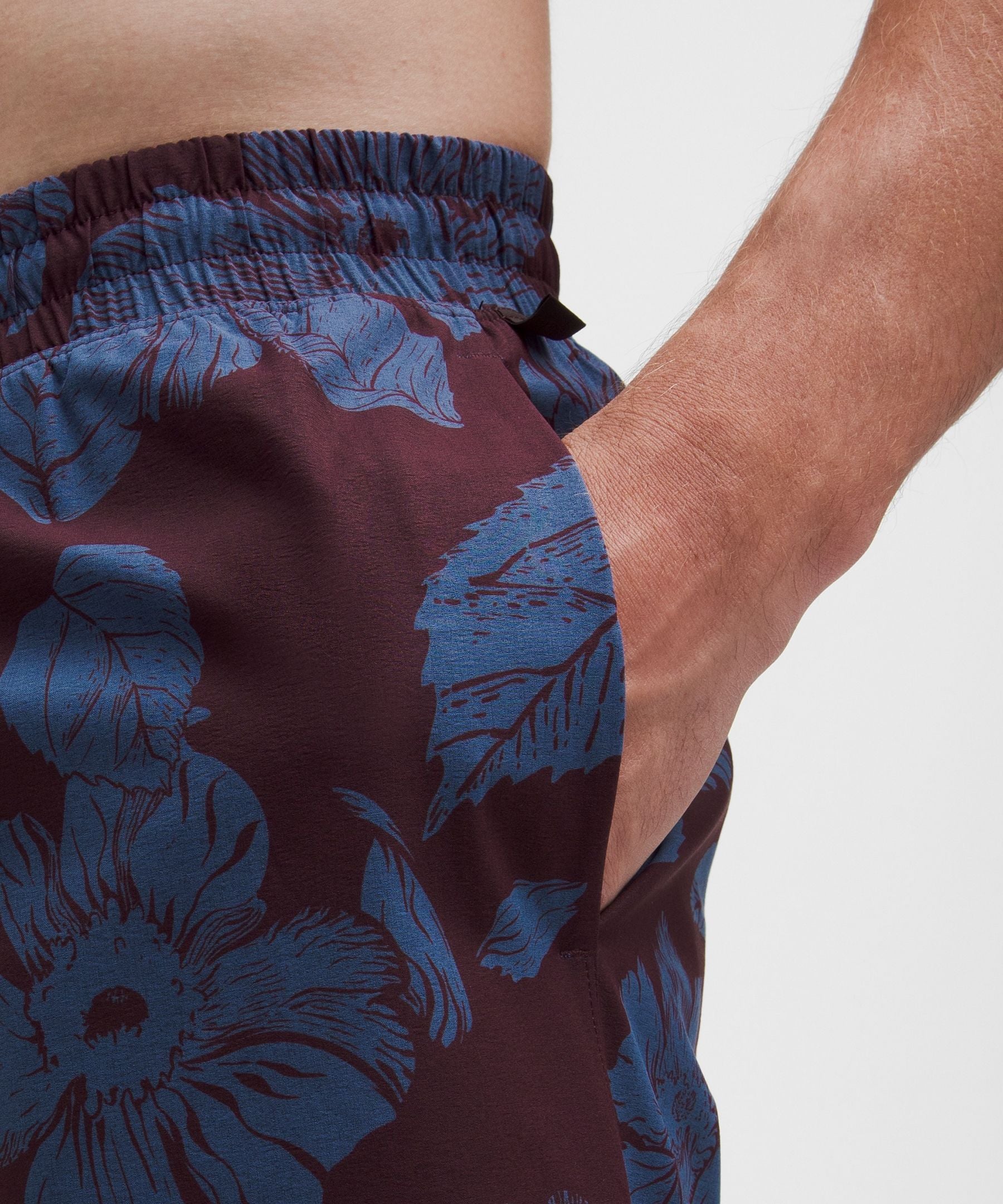Lululemon Swim Short 7" *Lined Carved Flower Plum Multi