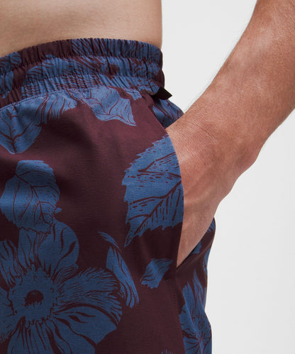 Lululemon Swim Short 7" *Lined Carved Flower Plum Multi