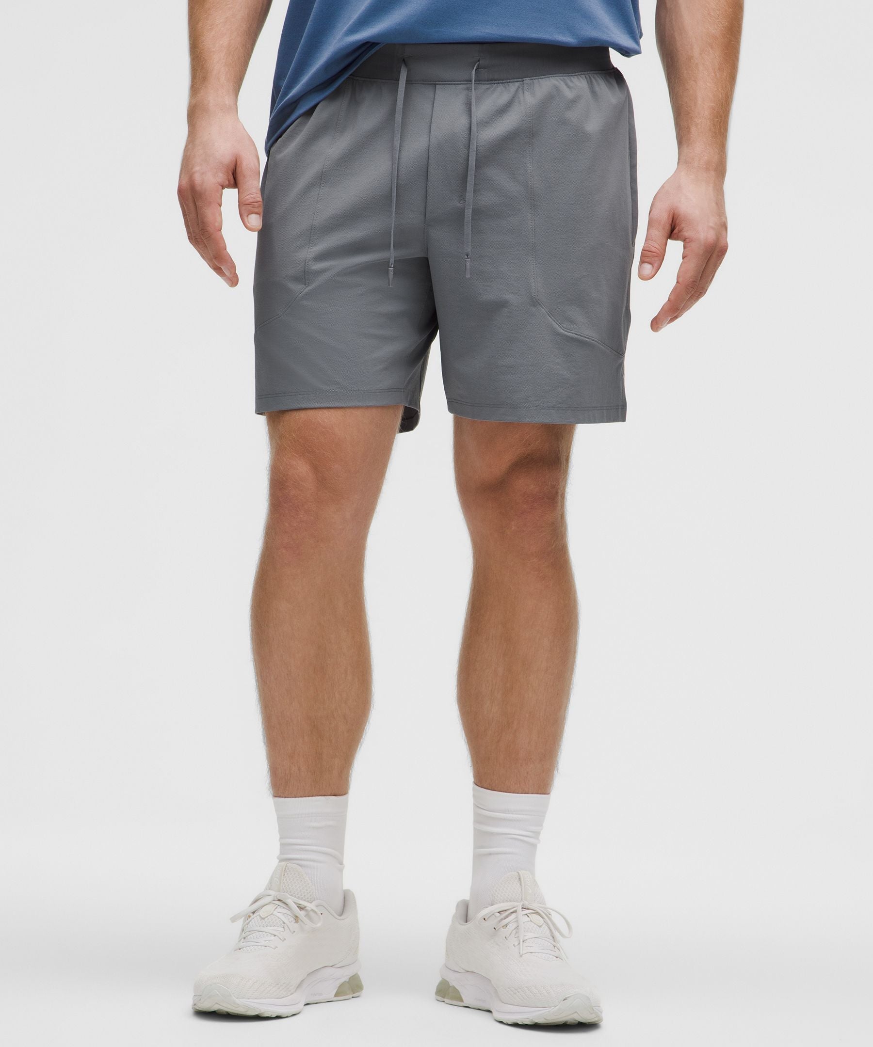 Lululemon License to Train Linerless Short 7" *Updated Solar Grey