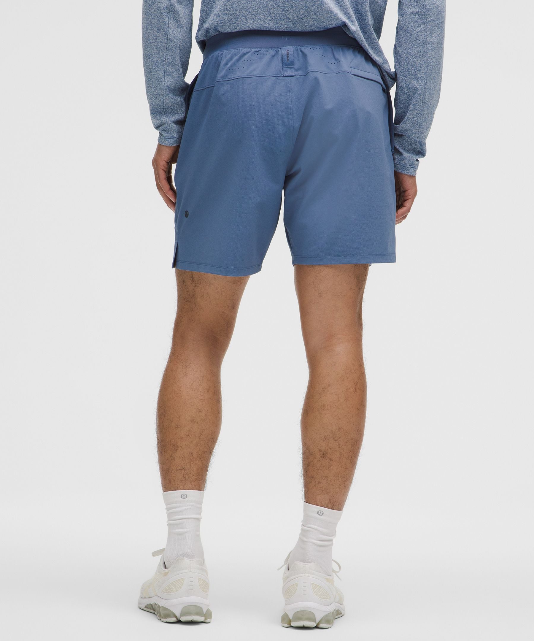 Lululemon License to Train Linerless Short 7" *Updated Washed Denim