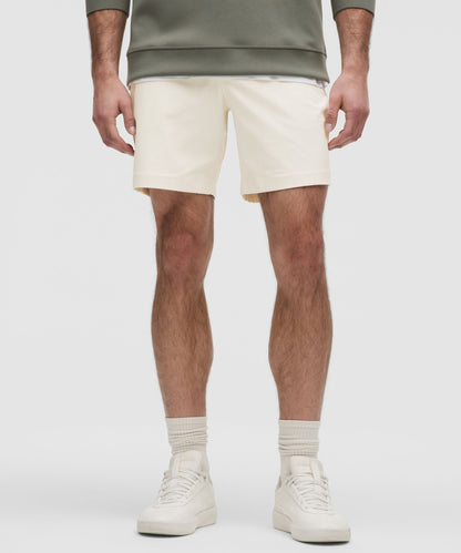 Lululemon ABC Classic-Fit Short 7" *Warpstreme Light Ivory
