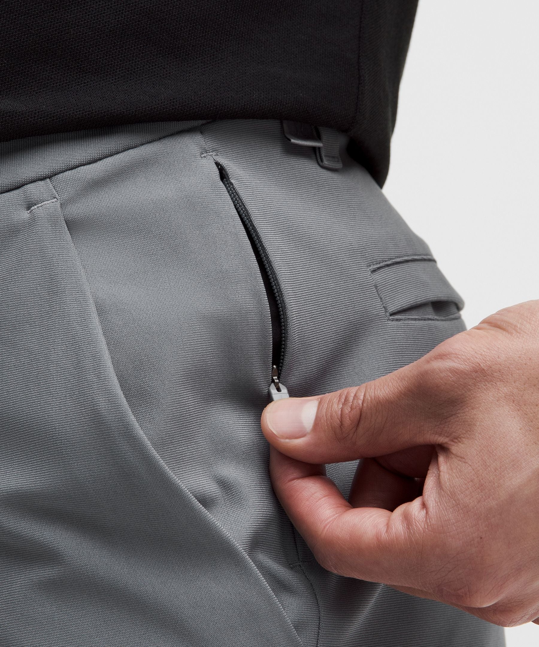 Lululemon ABC Classic-Fit Short 7" *Warpstreme Solar Grey