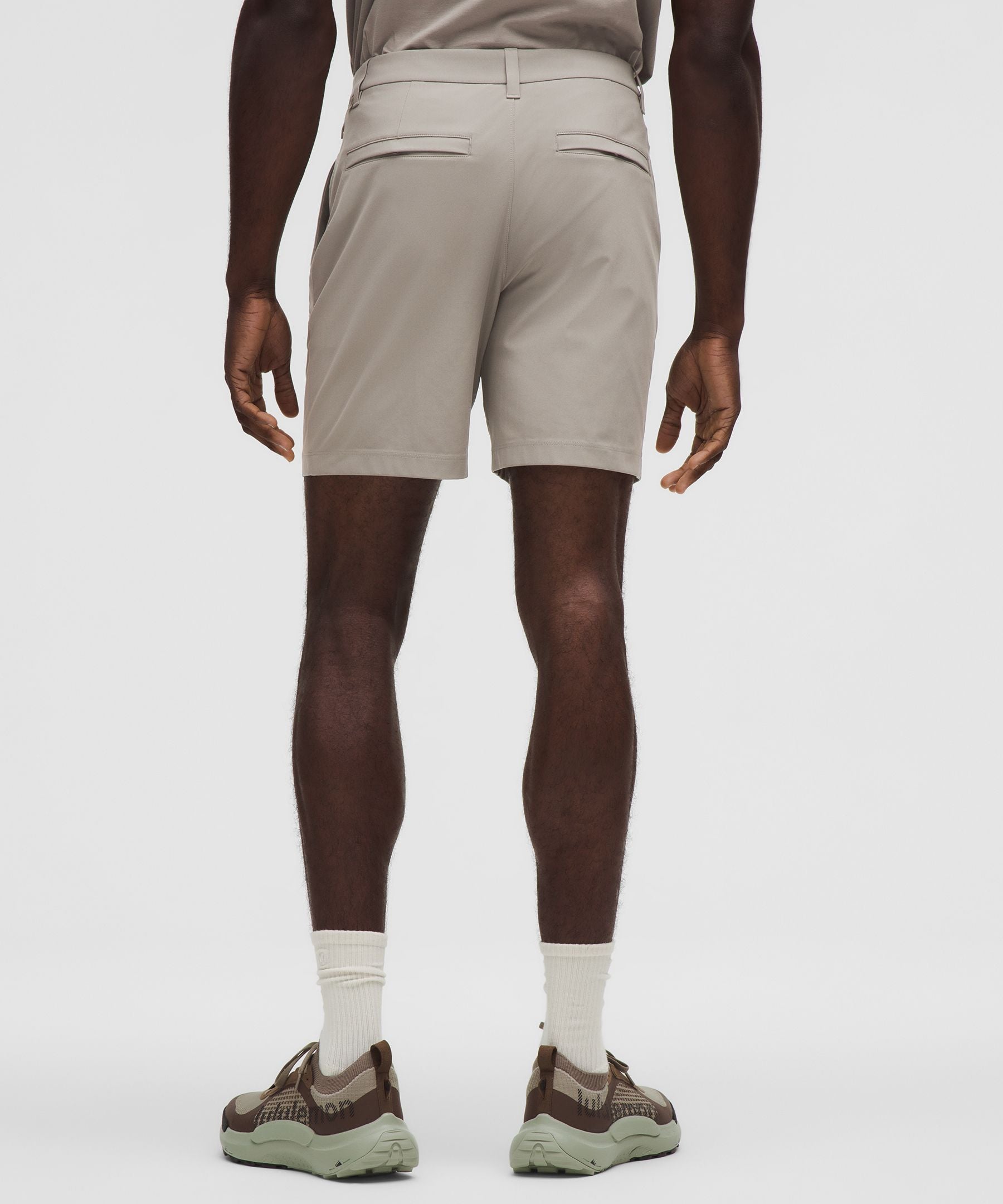 Lululemon ABC Classic-Fit Short 7" *Warpstreme Warm Ash Grey