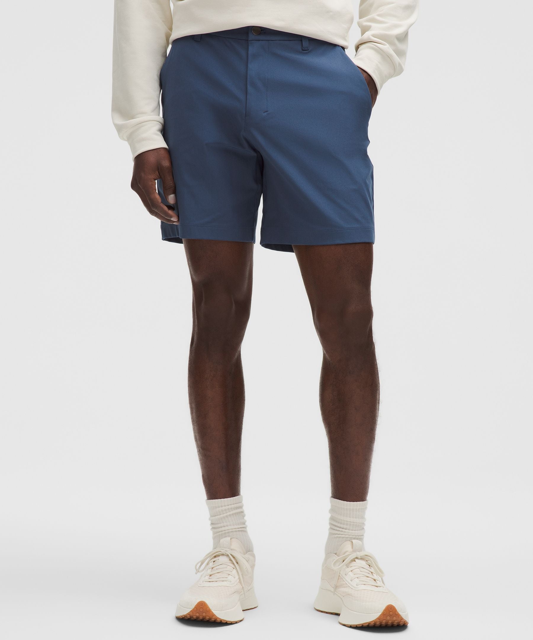 Lululemon ABC Classic-Fit Short 7" *Warpstreme Blue Twill
