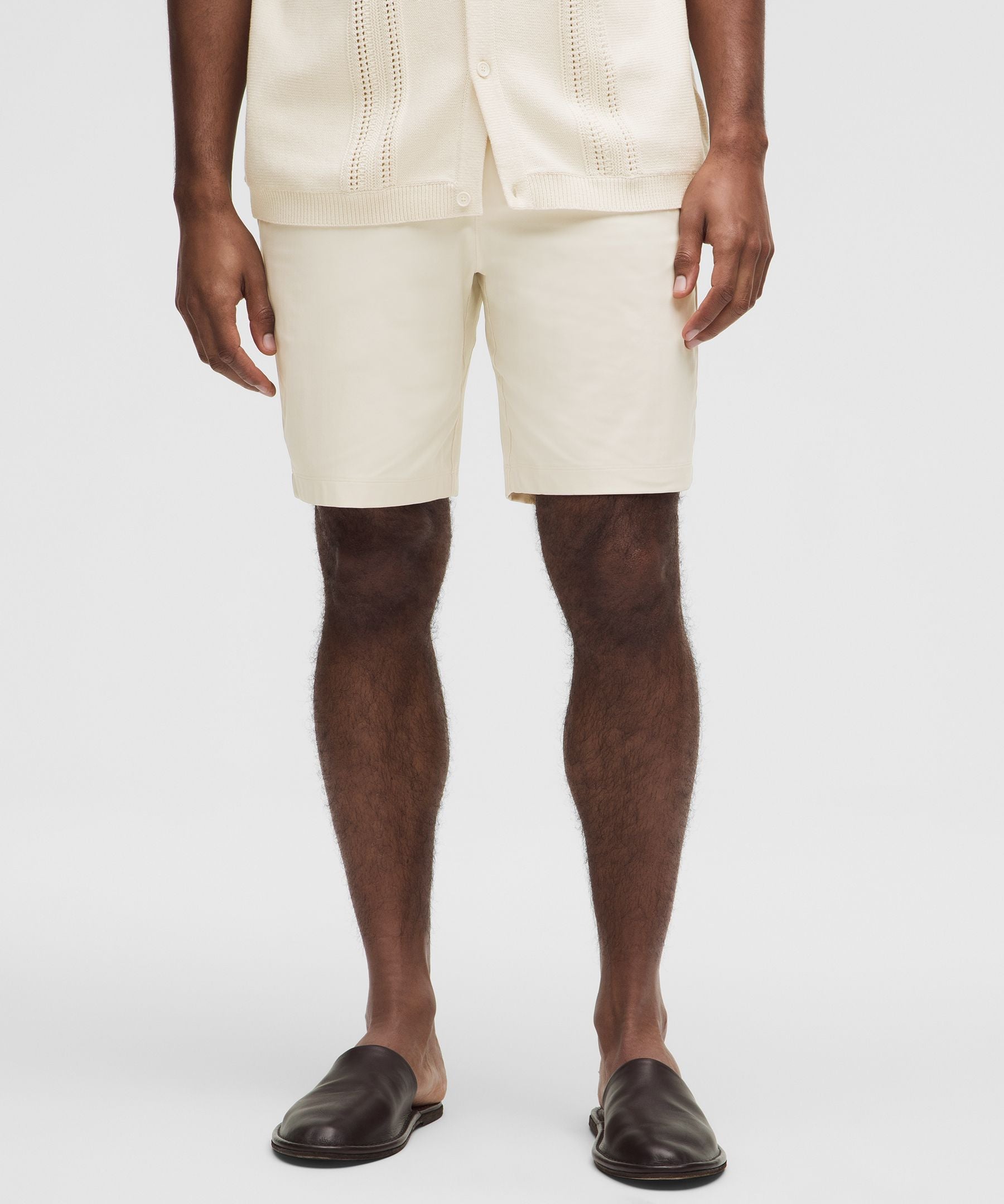 Lululemon ABC Classic-Fit Short 9" *Warpstreme Light Ivory