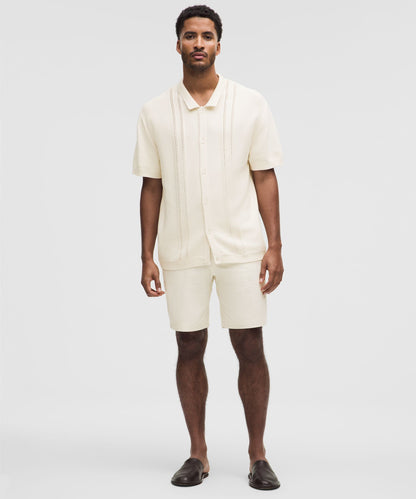 Lululemon ABC Classic-Fit Short 9" *Warpstreme Light Ivory