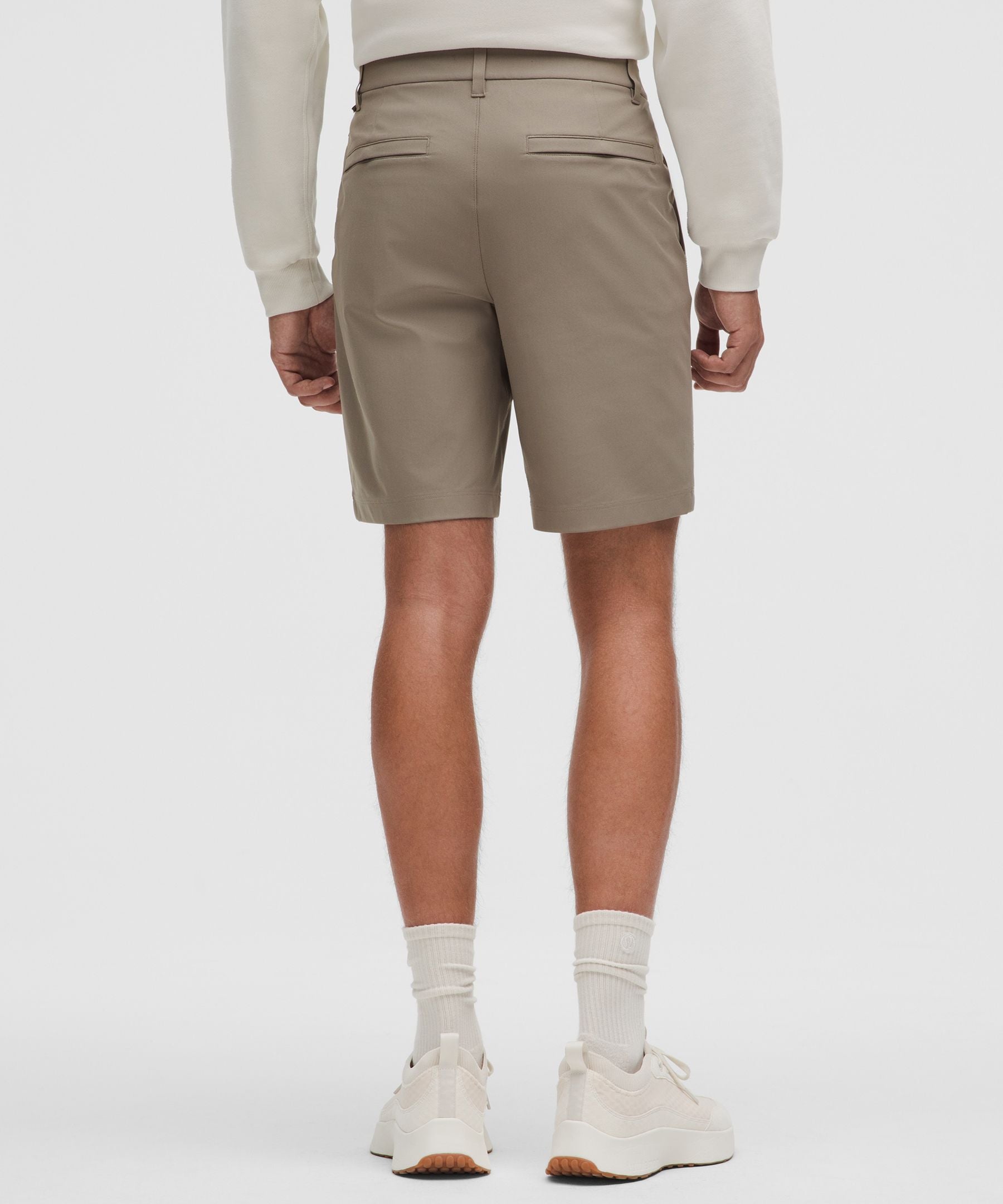 Lululemon ABC Classic-Fit Short 9" *Warpstreme Warm Ash Grey
