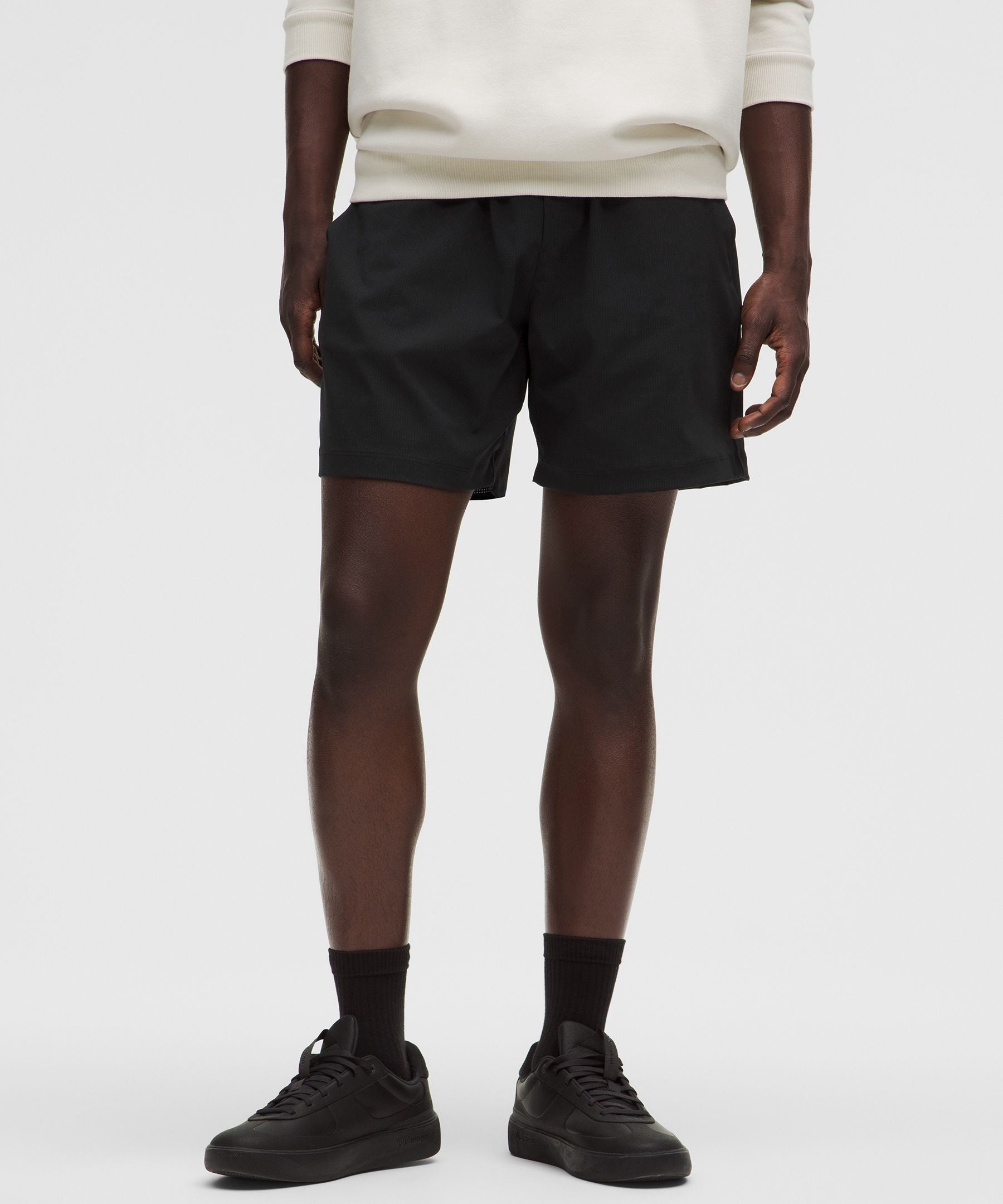 Lululemon ABC WovenAir Pull-On Short 7" Black