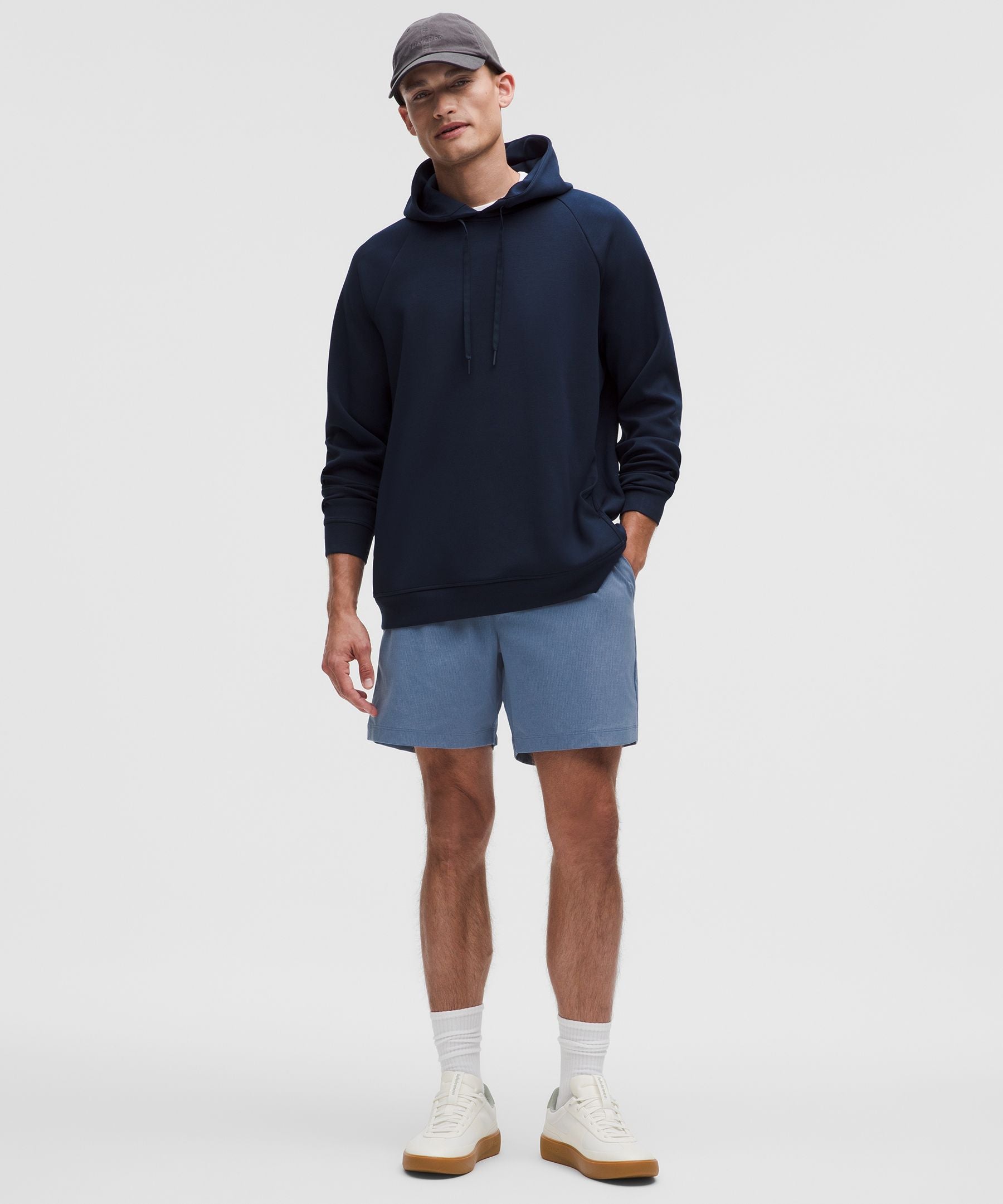 Lululemon ABC WovenAir Pull-On Short 7" Washed Denim