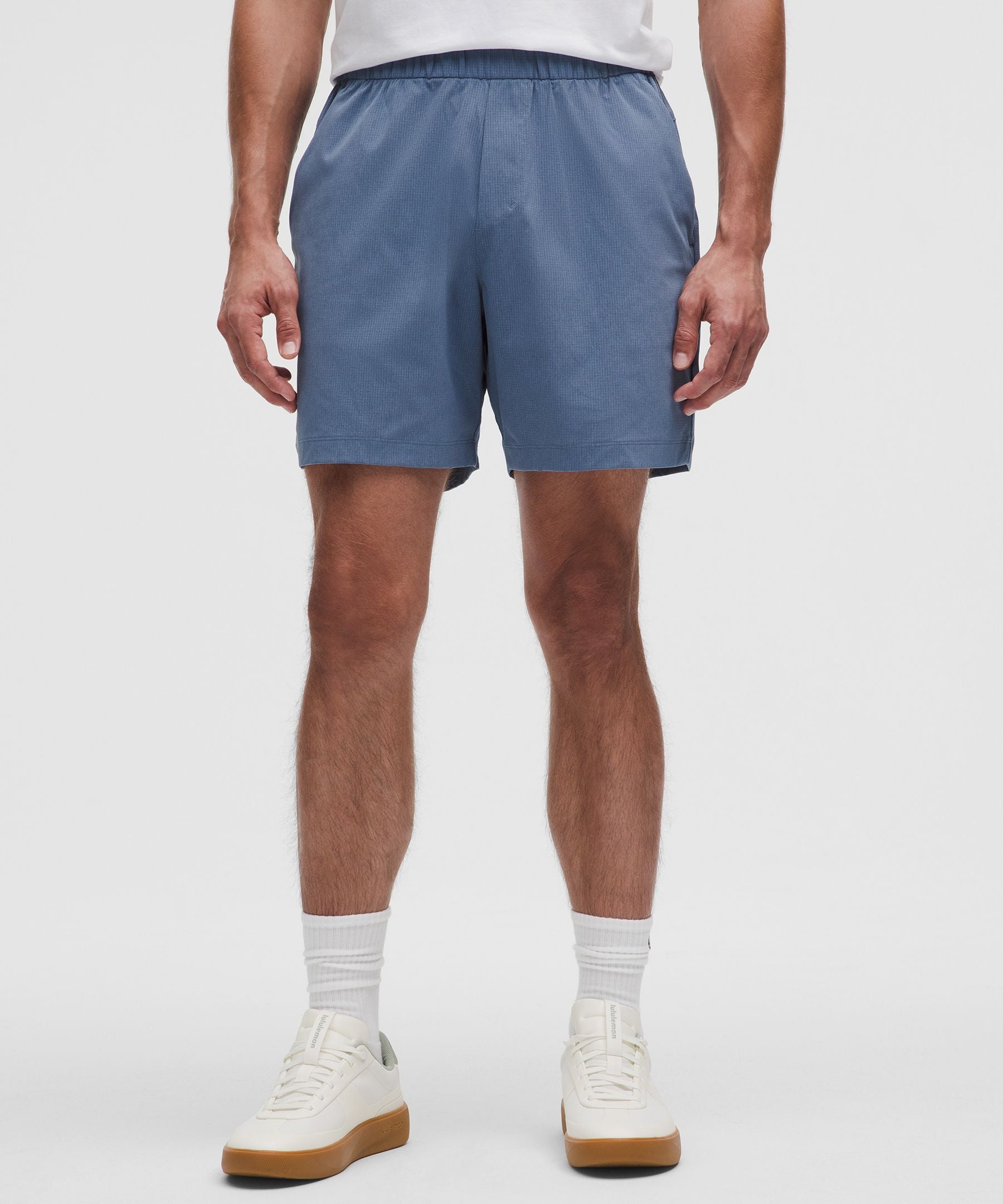 Lululemon ABC WovenAir Pull-On Short 7" Washed Denim