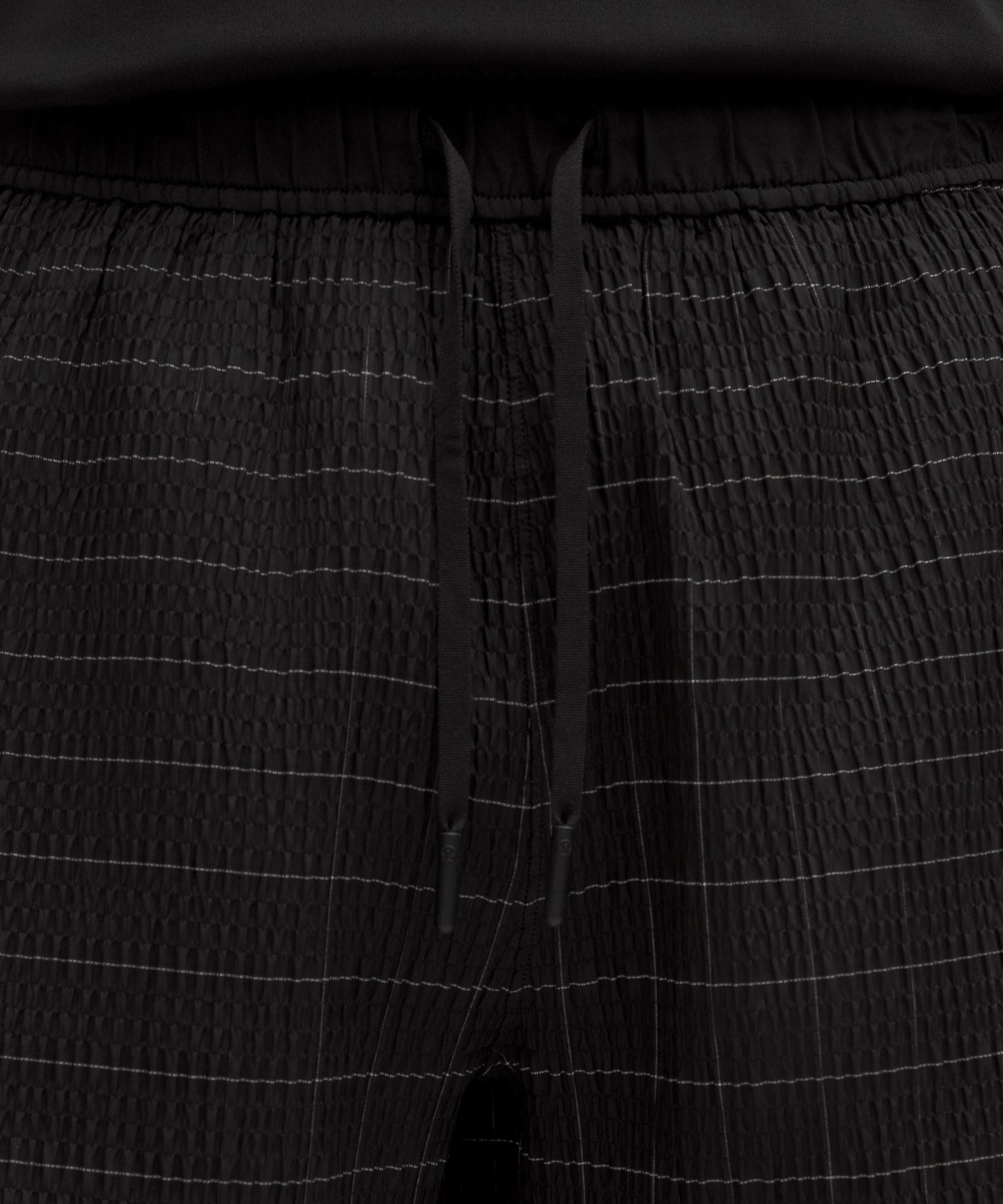 Lululemon Mile Maker Reflective Linerless Short 6" Black