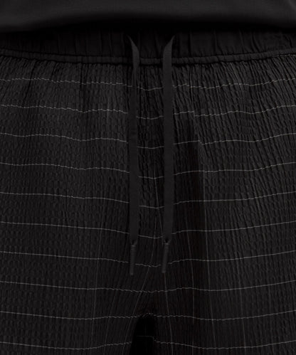 Lululemon Mile Maker Reflective Linerless Short 6" Black