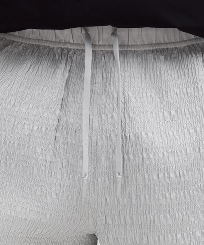 Lululemon Mile Maker Reflective Linerless Short 6" Silver Drop