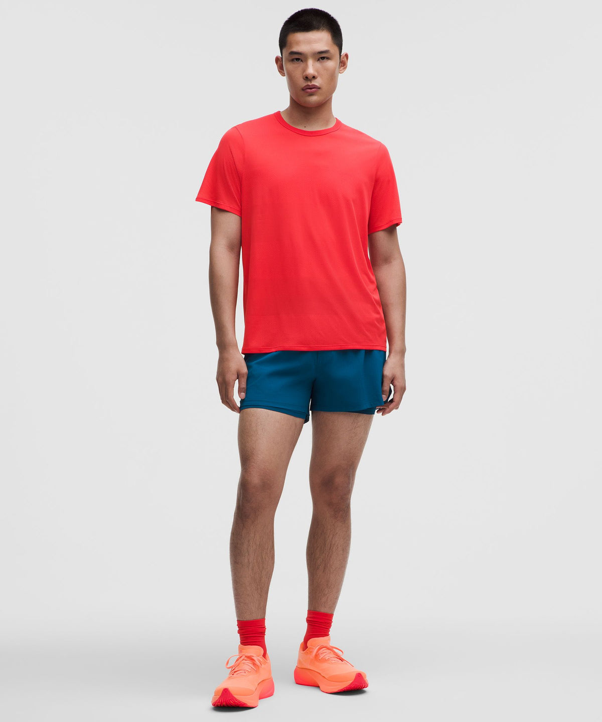 Lululemon Mile Maker Ripstop Lined Short 4"
