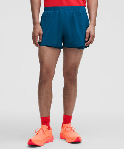 Lululemon Mile Maker Ripstop Lined Short 4"