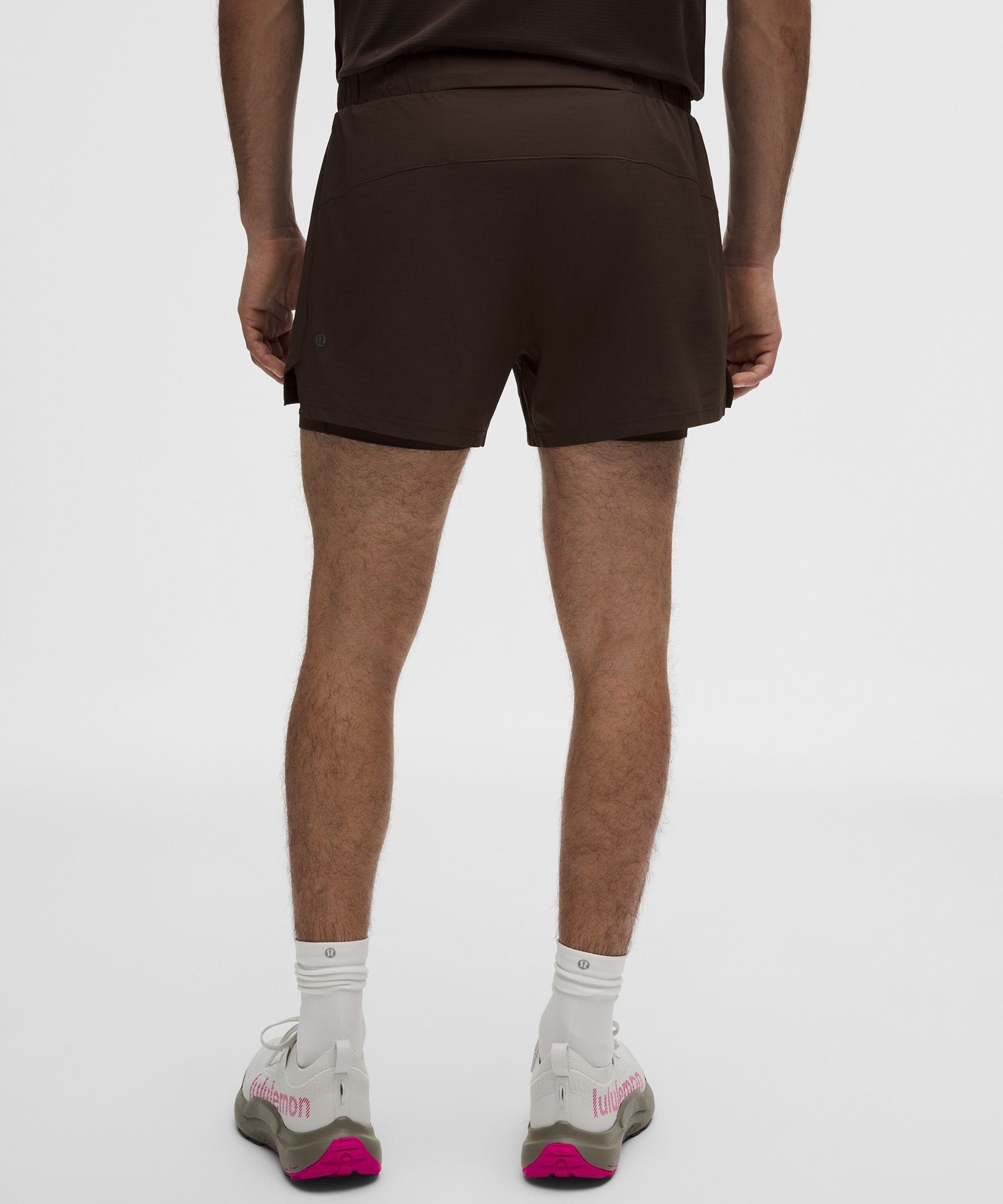 Lululemon Mile Maker Ripstop Lined Short 4"