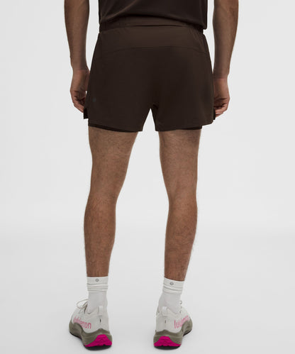 Lululemon Mile Maker Ripstop Lined Short 4"