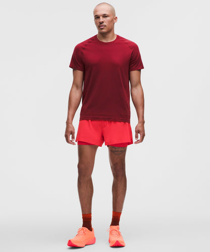 Lululemon Mile Maker Ripstop Lined Short 4"