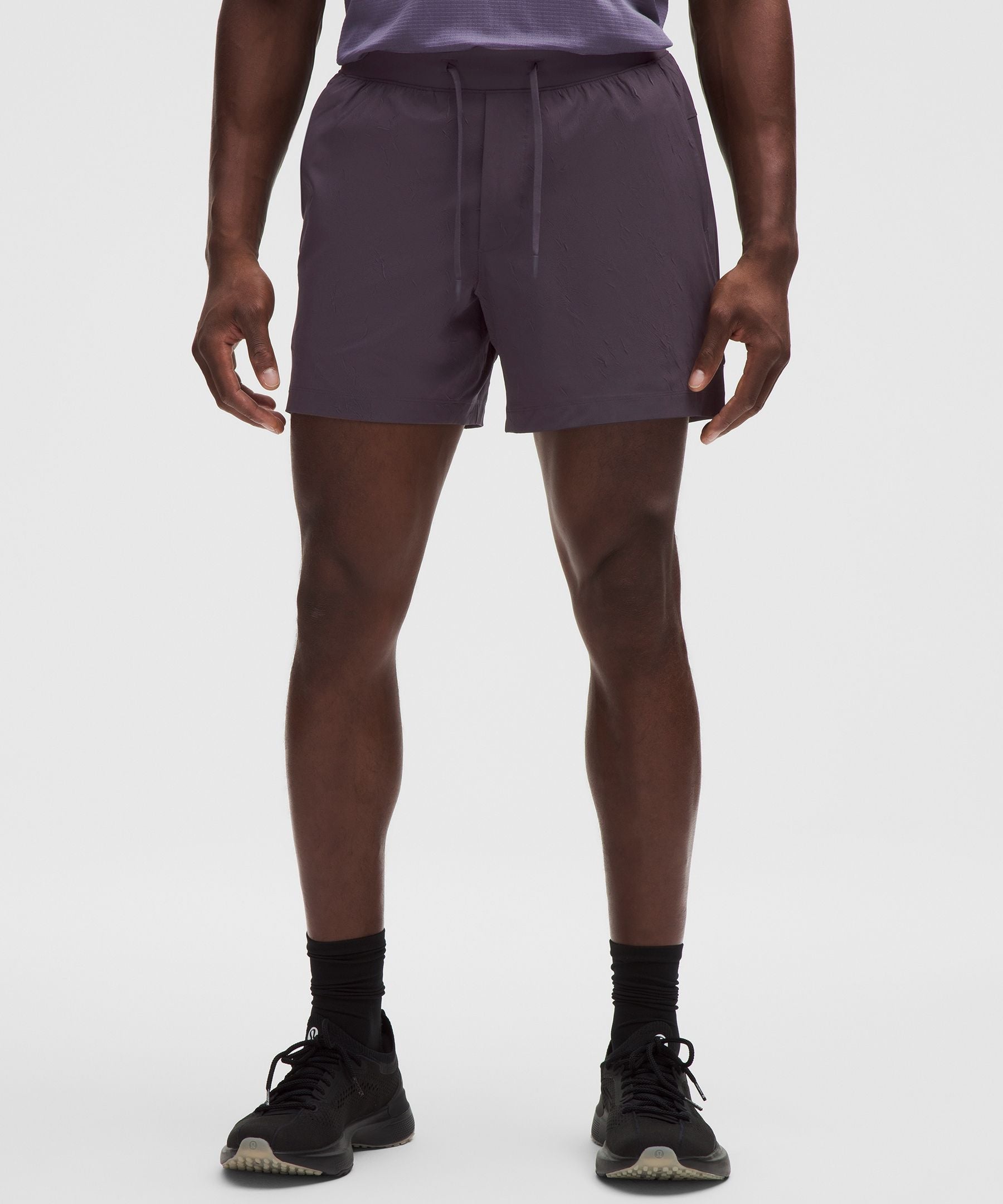 Lululemon Zeroed In Linerless Crinkle Texture Short 5"