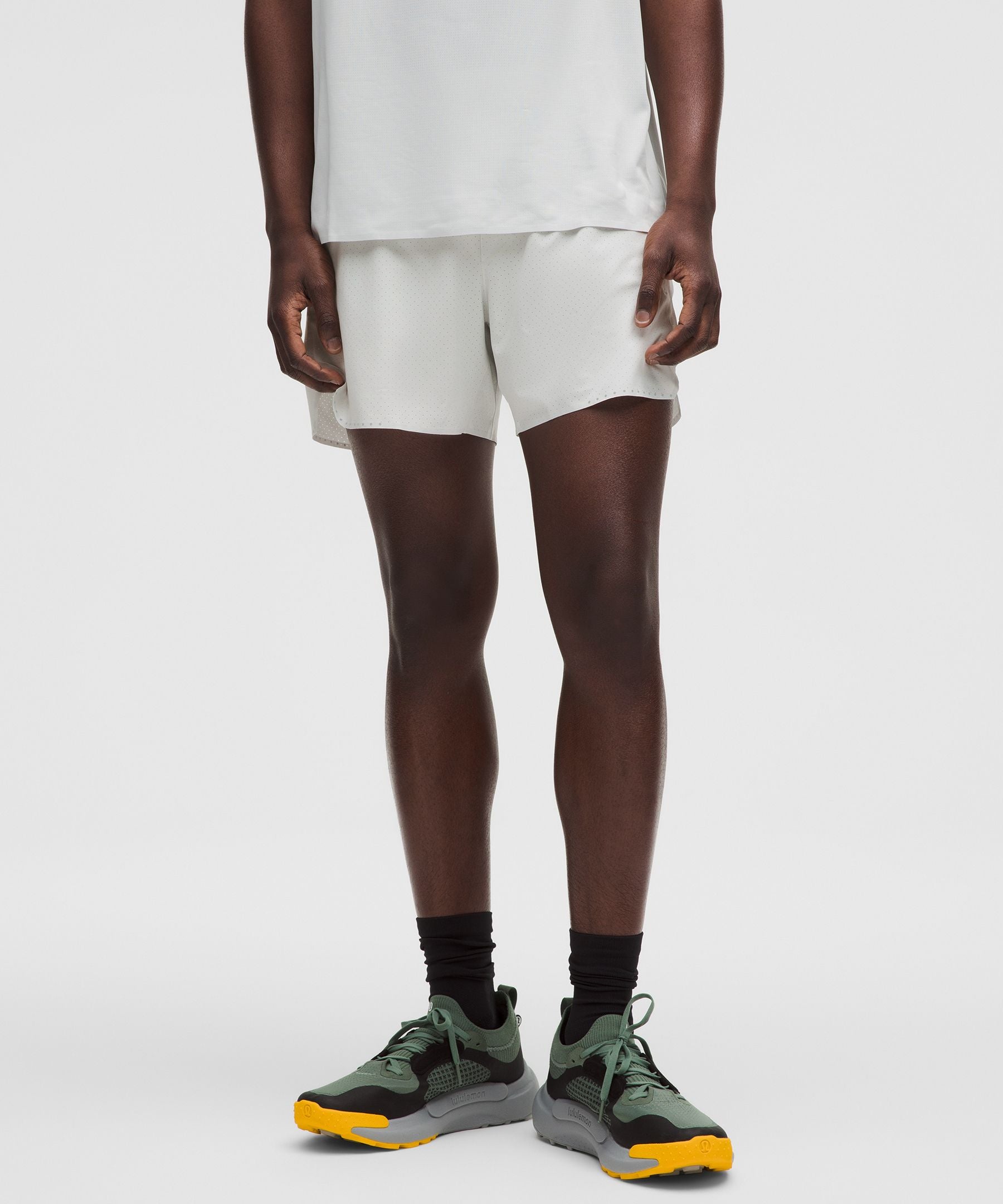 Lululemon Fast and Free Lined Running Short 5" Vapor