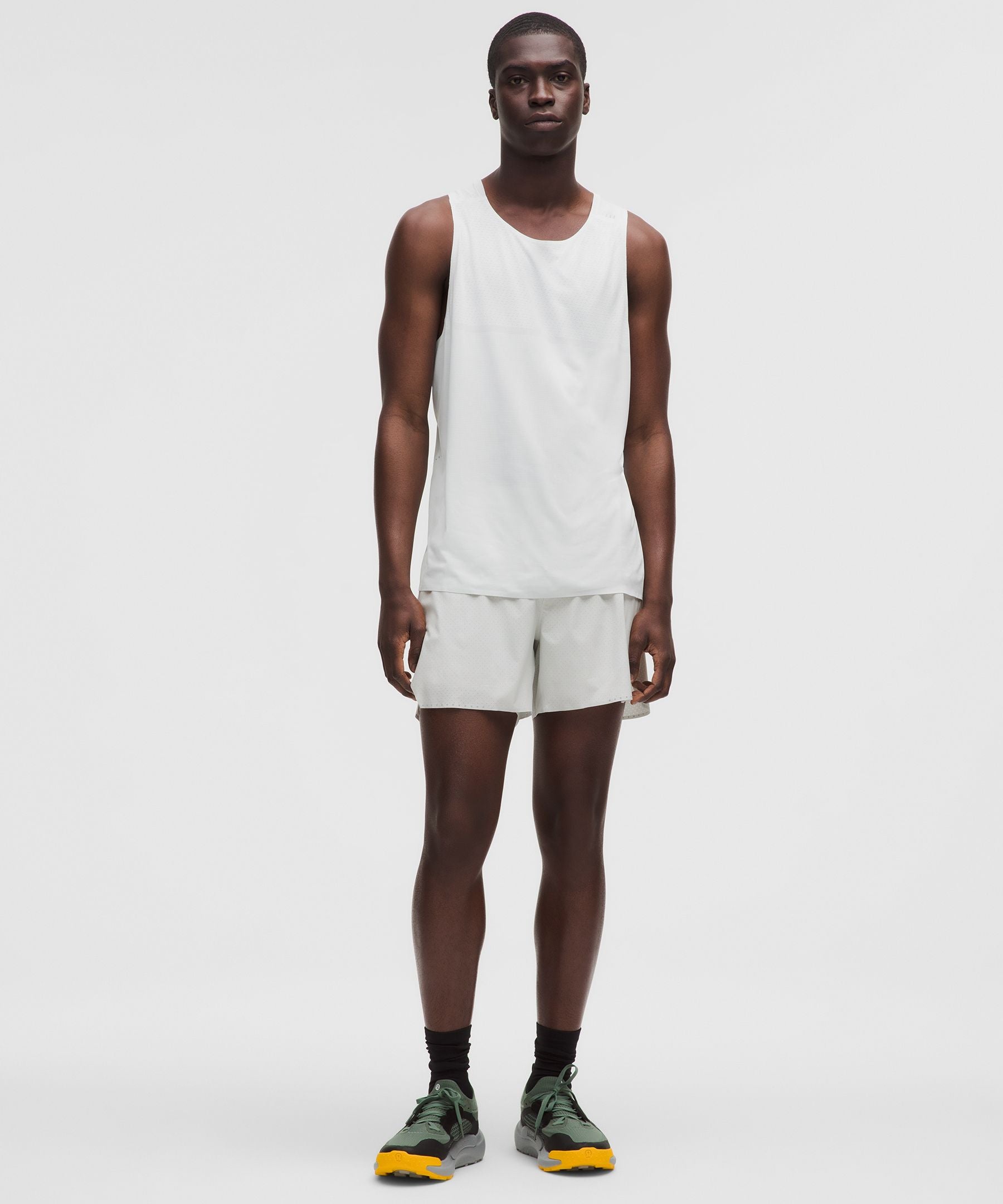 Lululemon Fast and Free Lined Running Short 5" Vapor