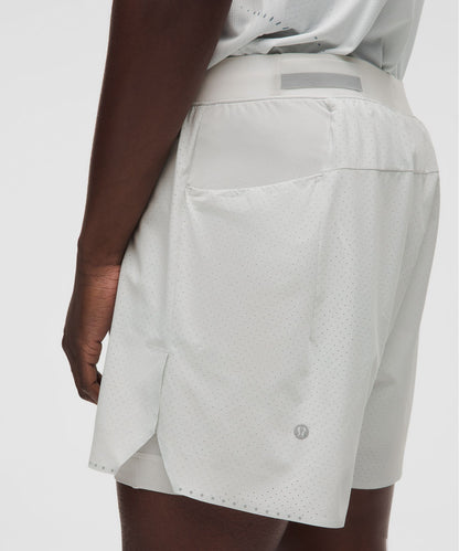 Lululemon Fast and Free Lined Running Short 5" Vapor
