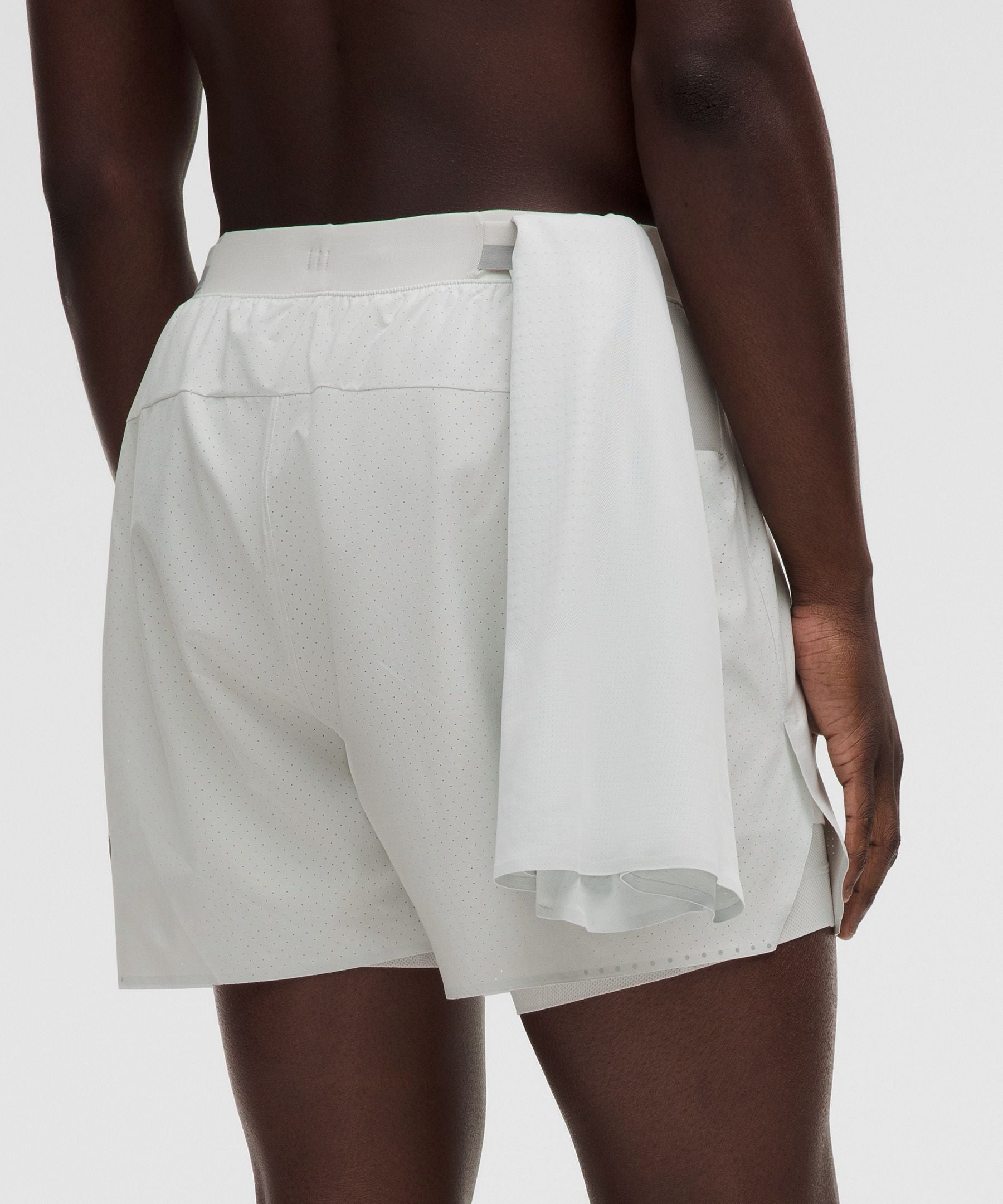 Lululemon Fast and Free Lined Running Short 5" Vapor