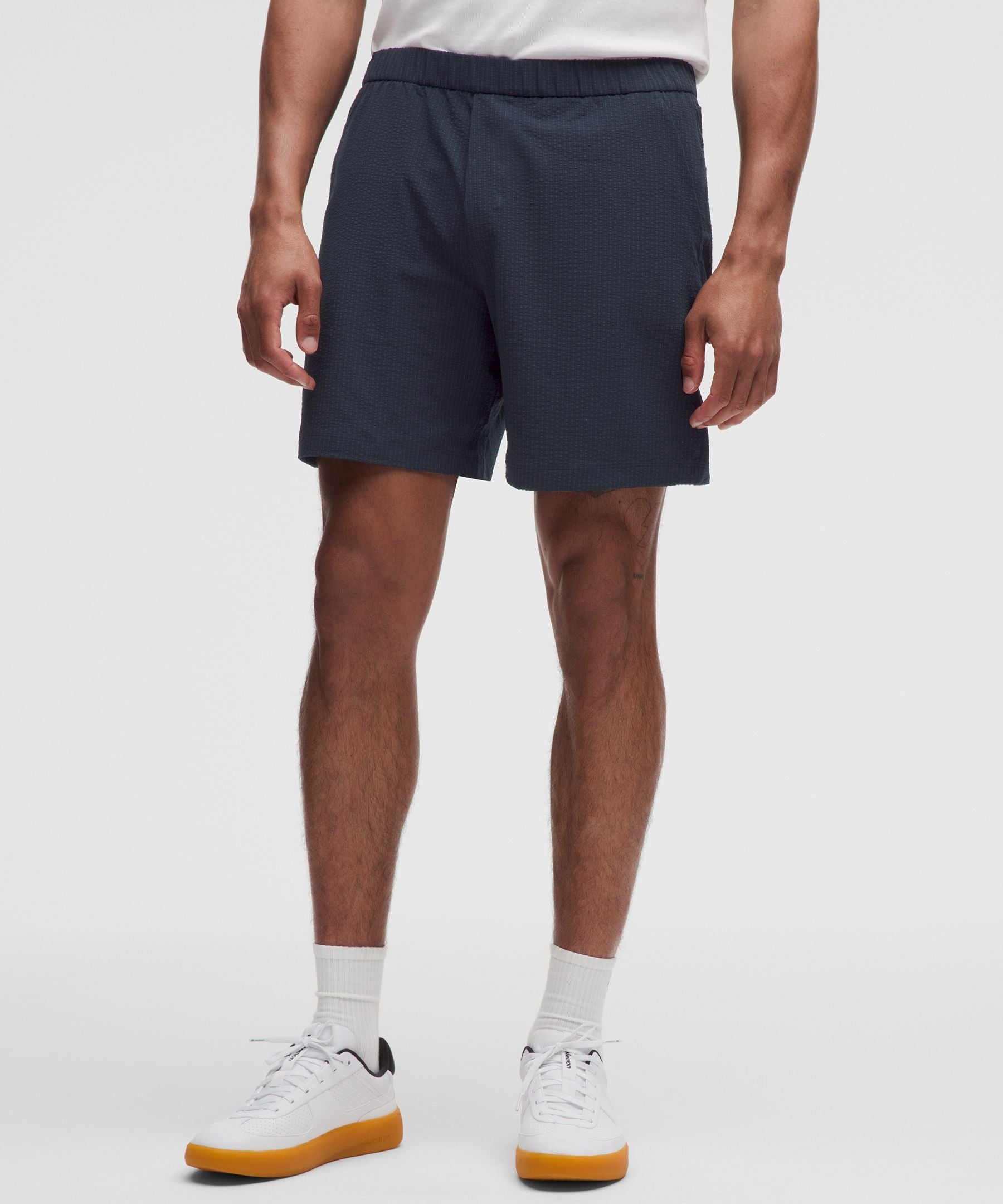 Lululemon ABC Textured WovenAir Pull-On Short 7"