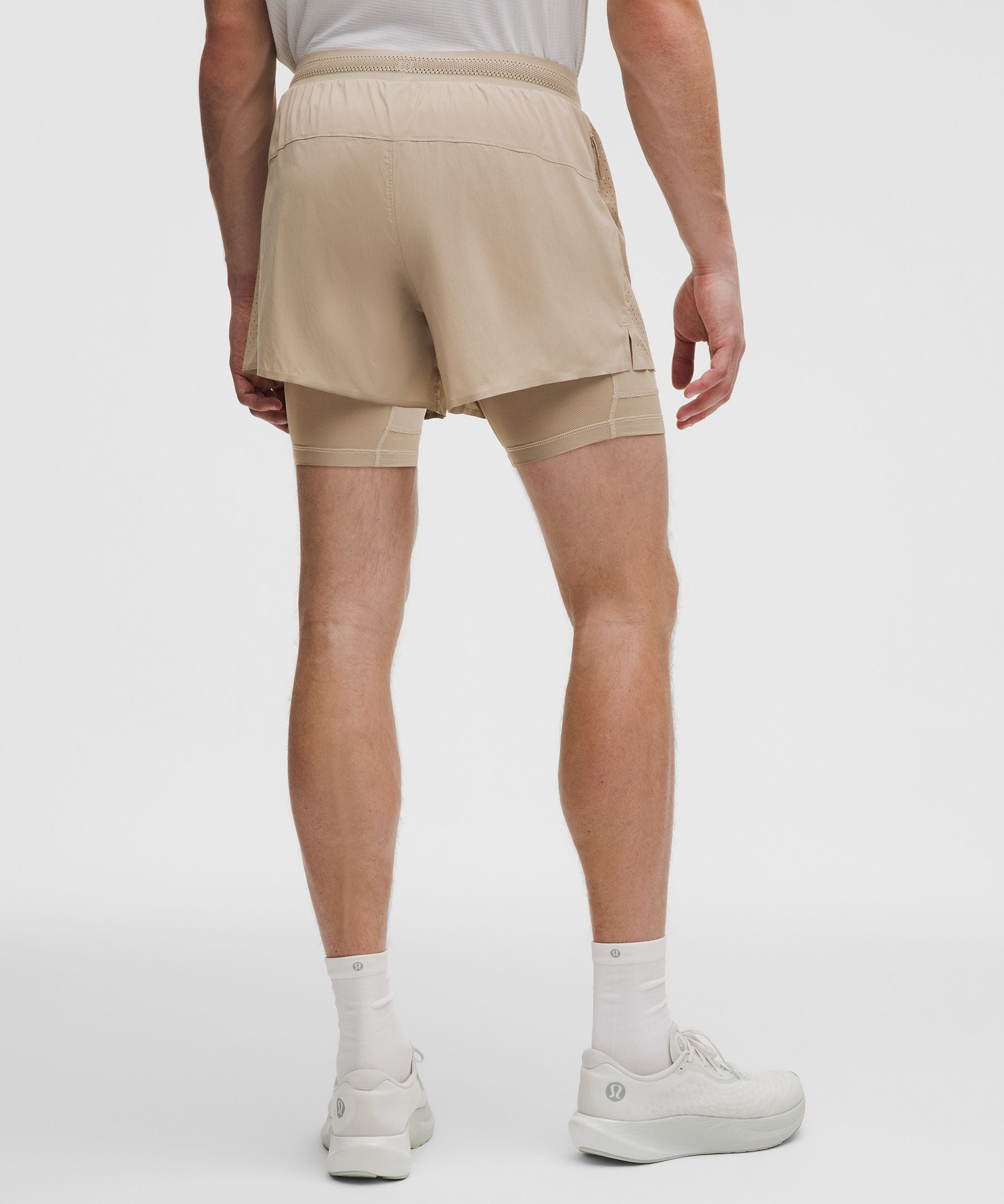 Lululemon Perforated Lined Running Short 5"