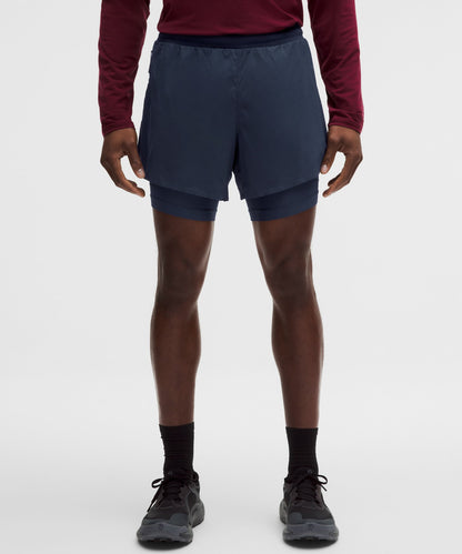 Lululemon Perforated Lined Running Short 5"