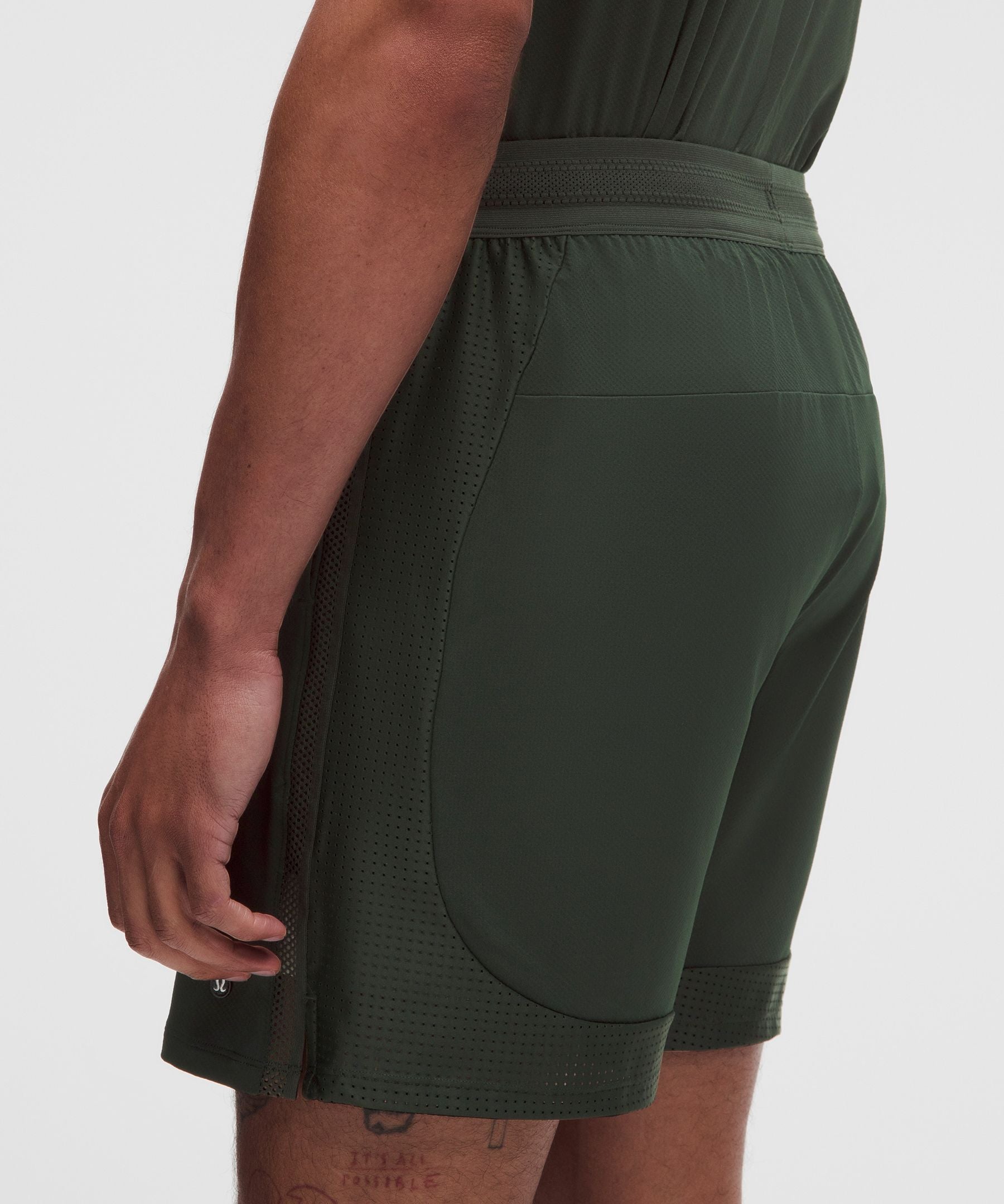 Lululemon Mesh-Panelled Tennis Short 7"
