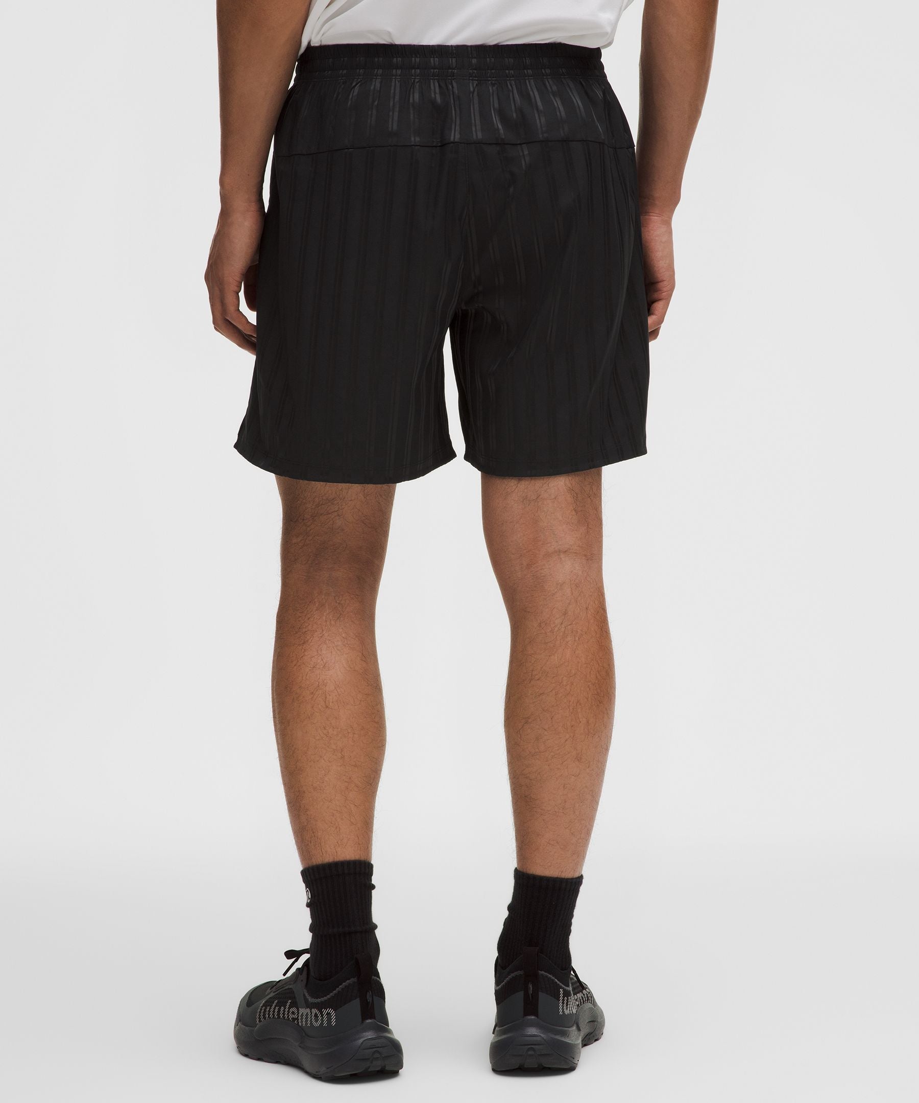 Lululemon Satin Stripe Linerless Short 7"