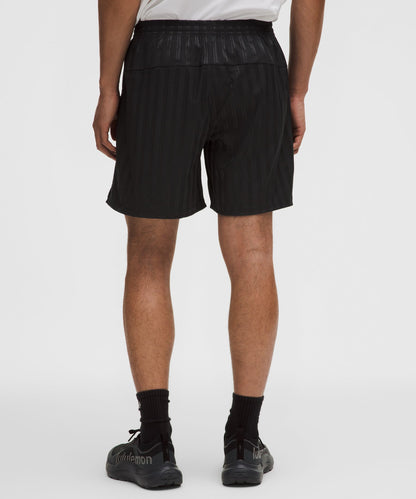 Lululemon Satin Stripe Linerless Short 7"