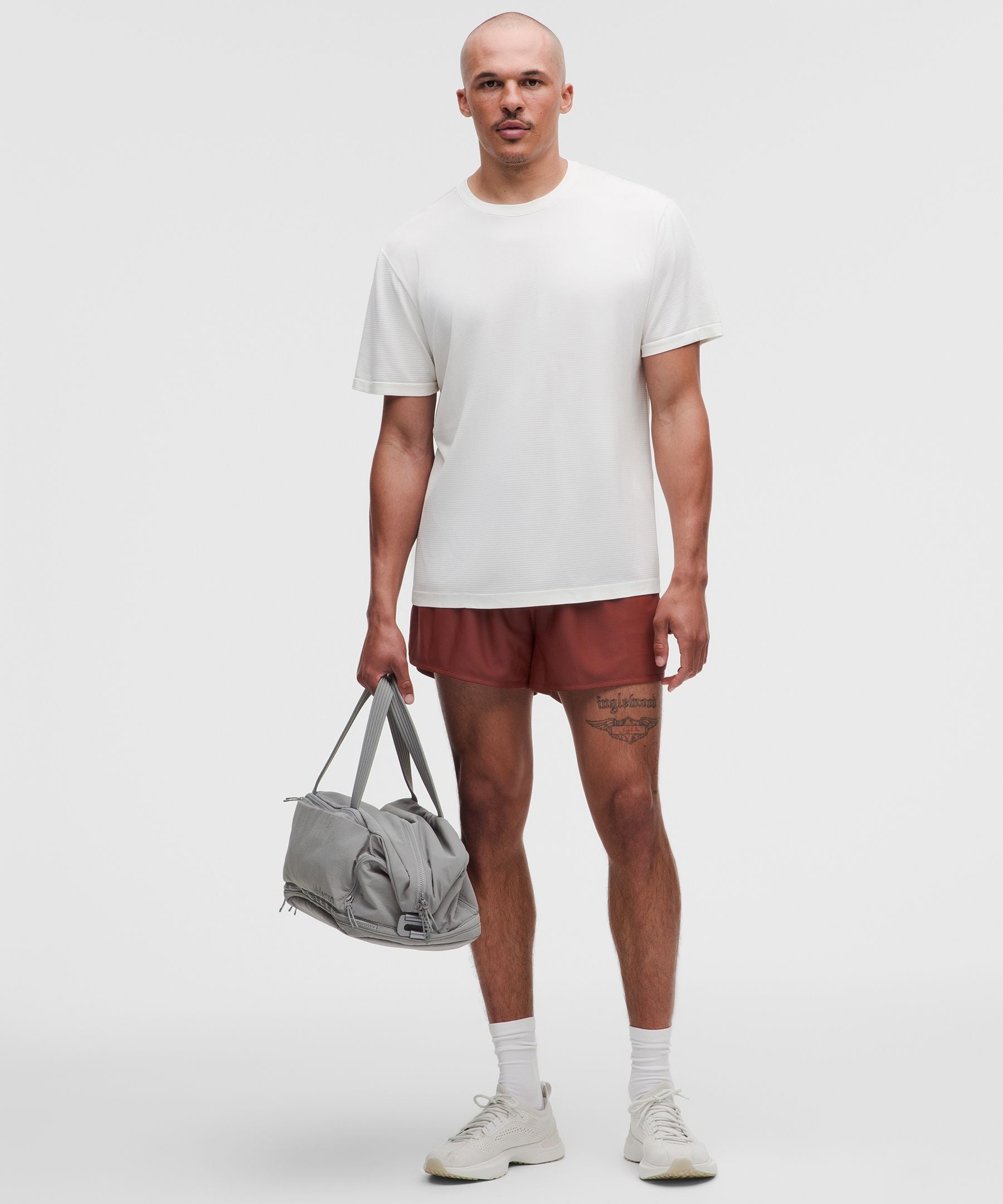Lululemon Mesh Gym Linerless Short 4"