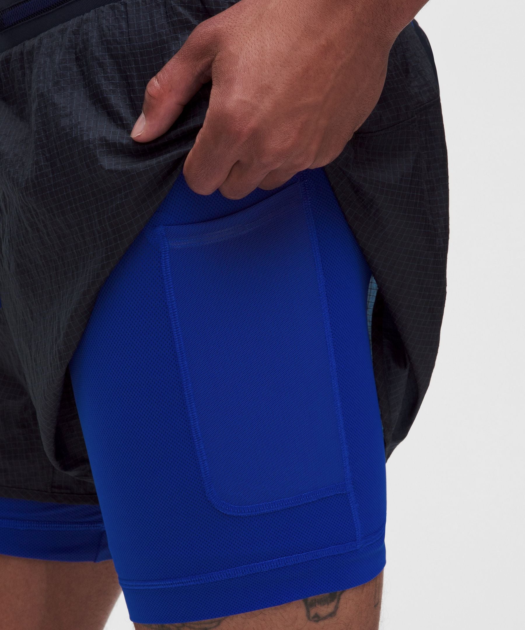 Lululemon Ultralight Ripstop Lined Running Short 4"