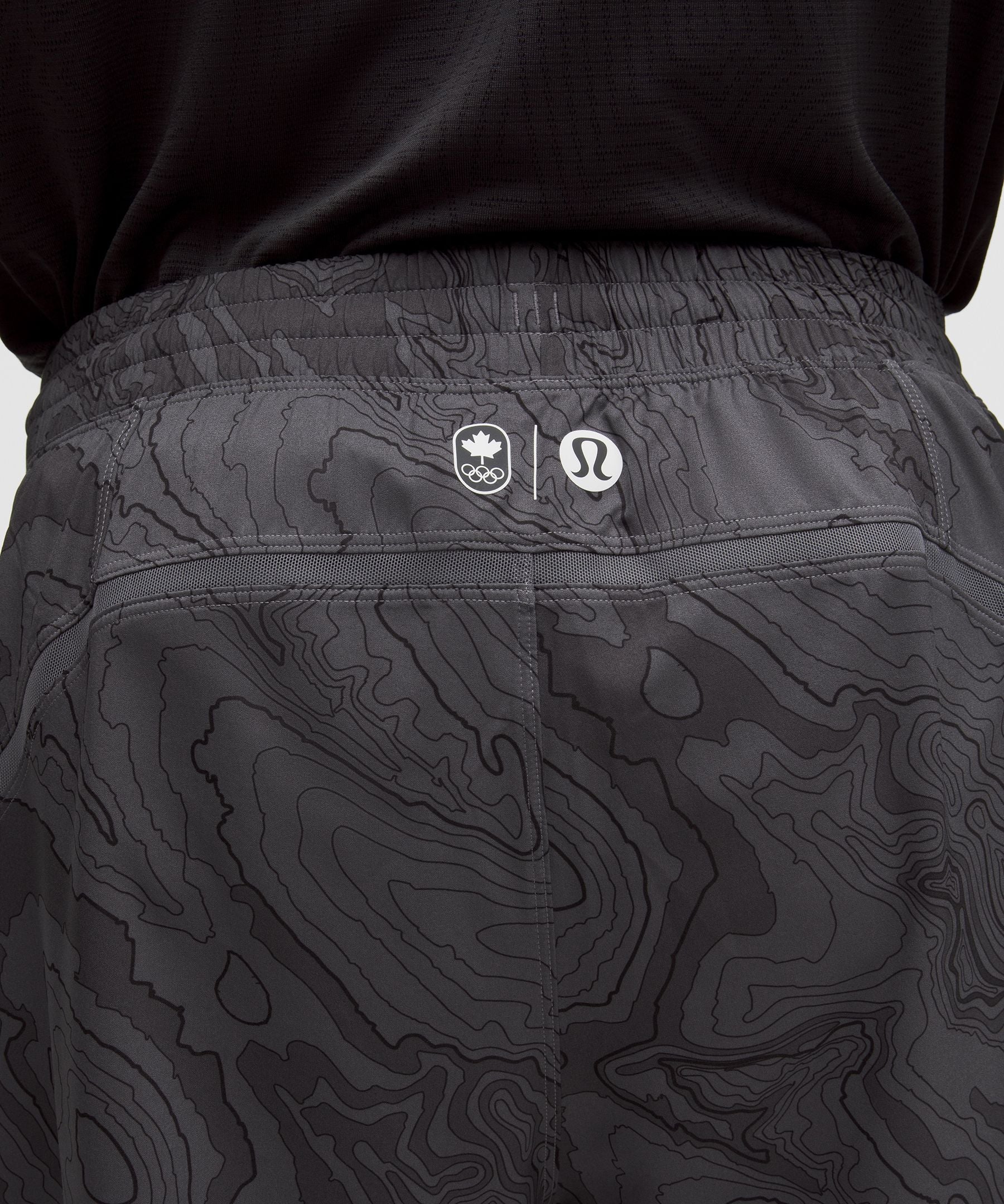 Lululemon Team Canada Pace Breaker Linerless Short 7" *COC Logo
