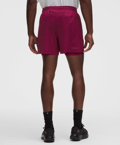 Lululemon Fast and Free Lined Running Short 5" *Updated Design