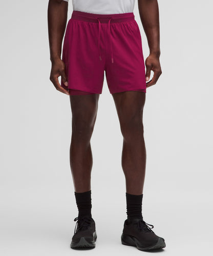 Lululemon Fast and Free Lined Running Short 5" *Updated Design