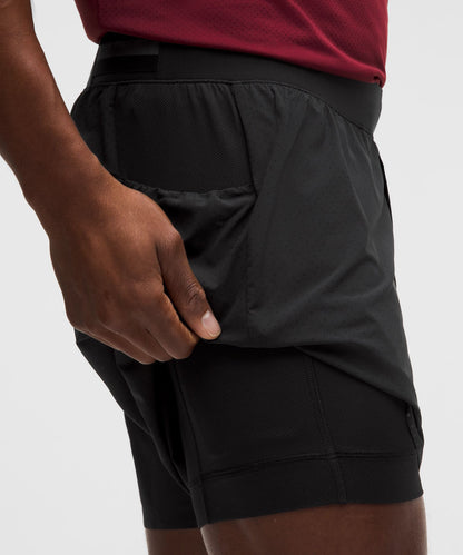 Lululemon Fast and Free Lined Running Short 5"