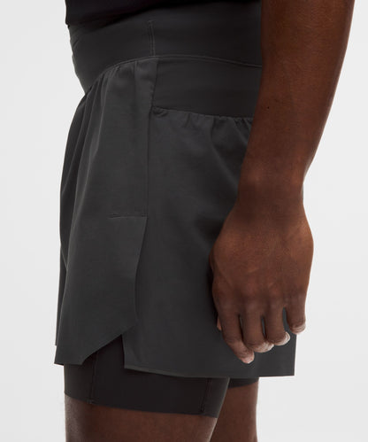 Lululemon Fast and Free Multi-Pocket Running Short 5"