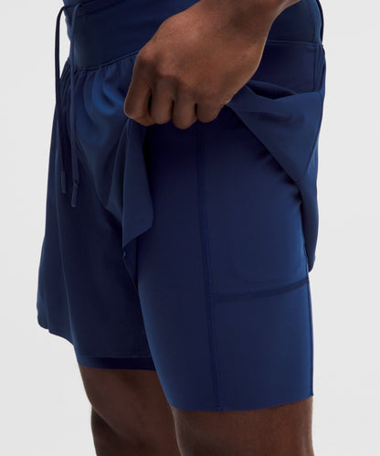 Lululemon Fast and Free Multi-Pocket Running Short 5"