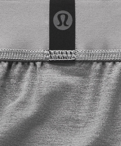 Lululemon Always In Motion Boxer 5" *3 Pack Black/Heathered Core Medium Grey/True Navy