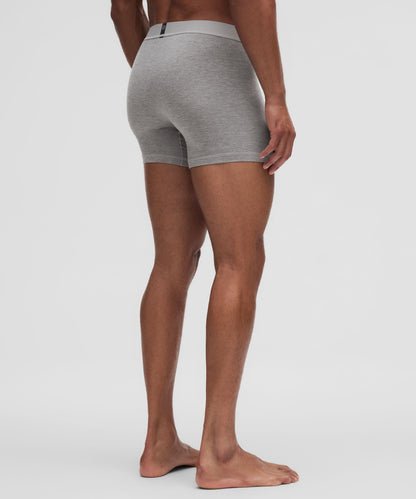 Lululemon Always In Motion Boxer 5" *3 Pack Heathered Core Medium Grey/Heathered Core Medium Grey/Heathered Core Medium Grey