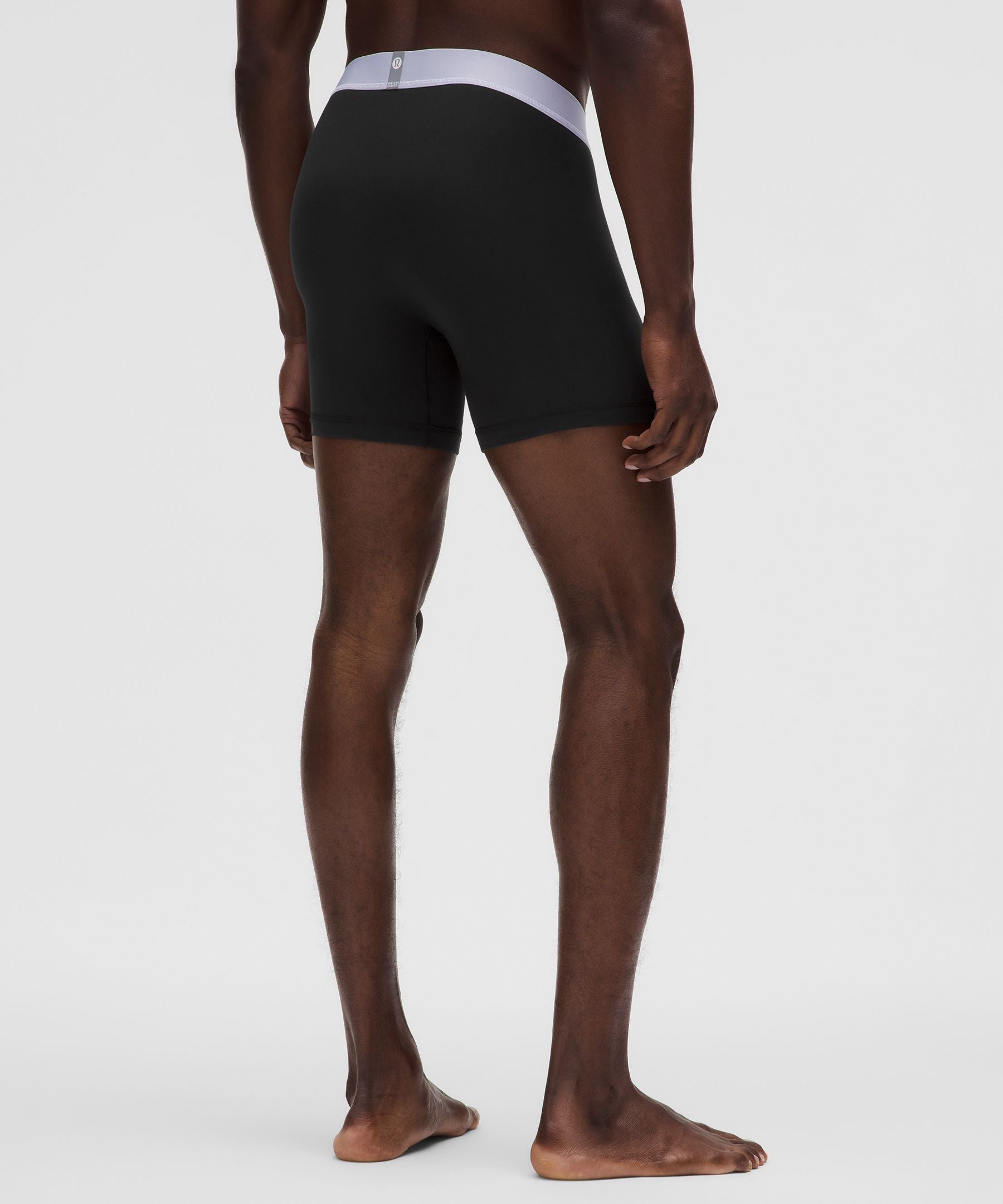 Lululemon Always In Motion Boxer 5" *3 Pack Serene Blue/Black/Blue Twill/Black/Deep Sea Blue/Black